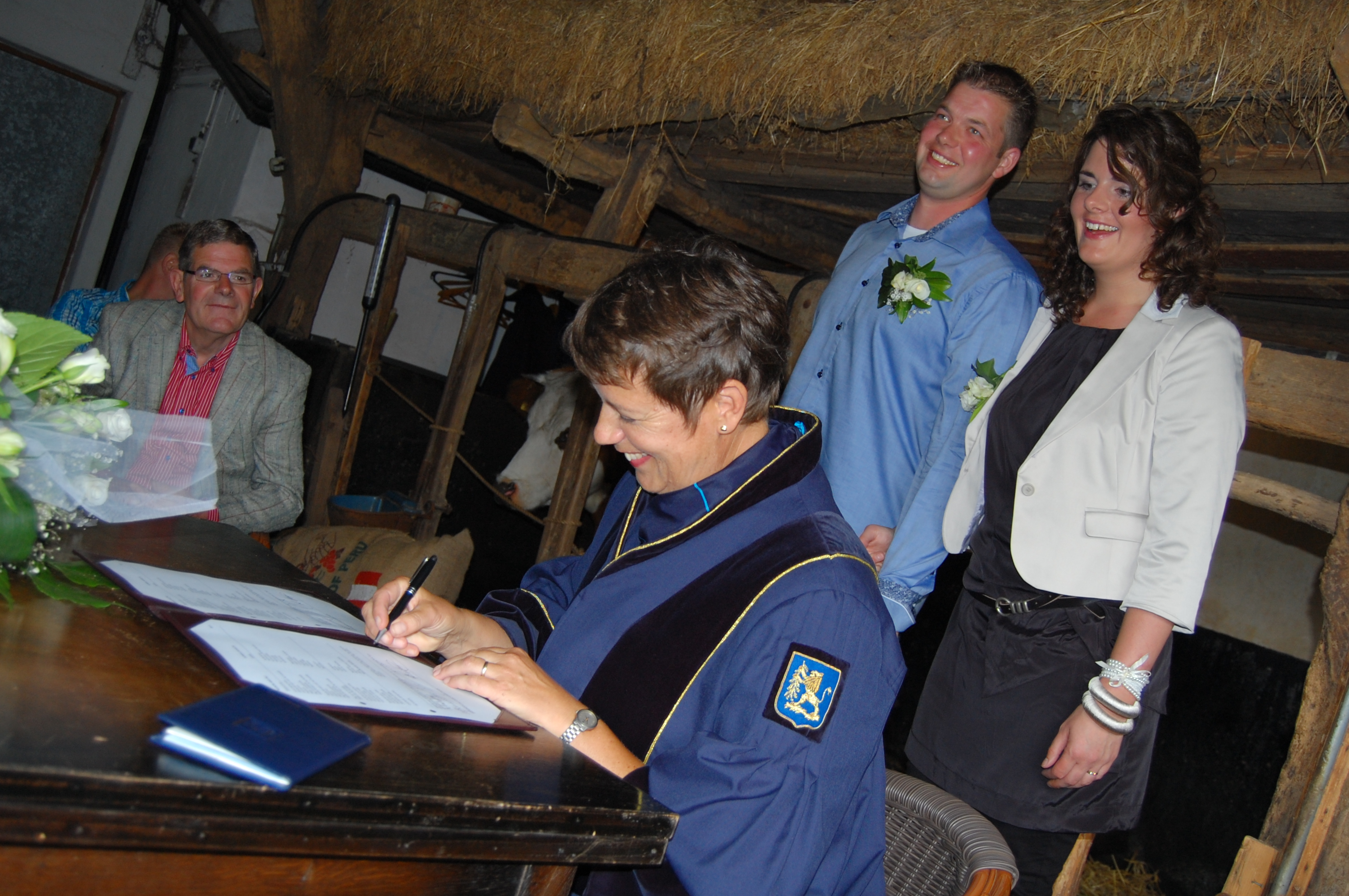 Huwelijk gesloten op de dele