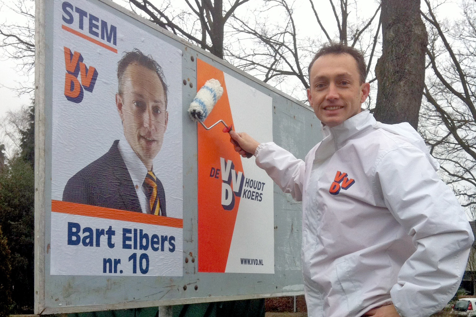 Bart Elbers streeft naar plek in provinciale staten