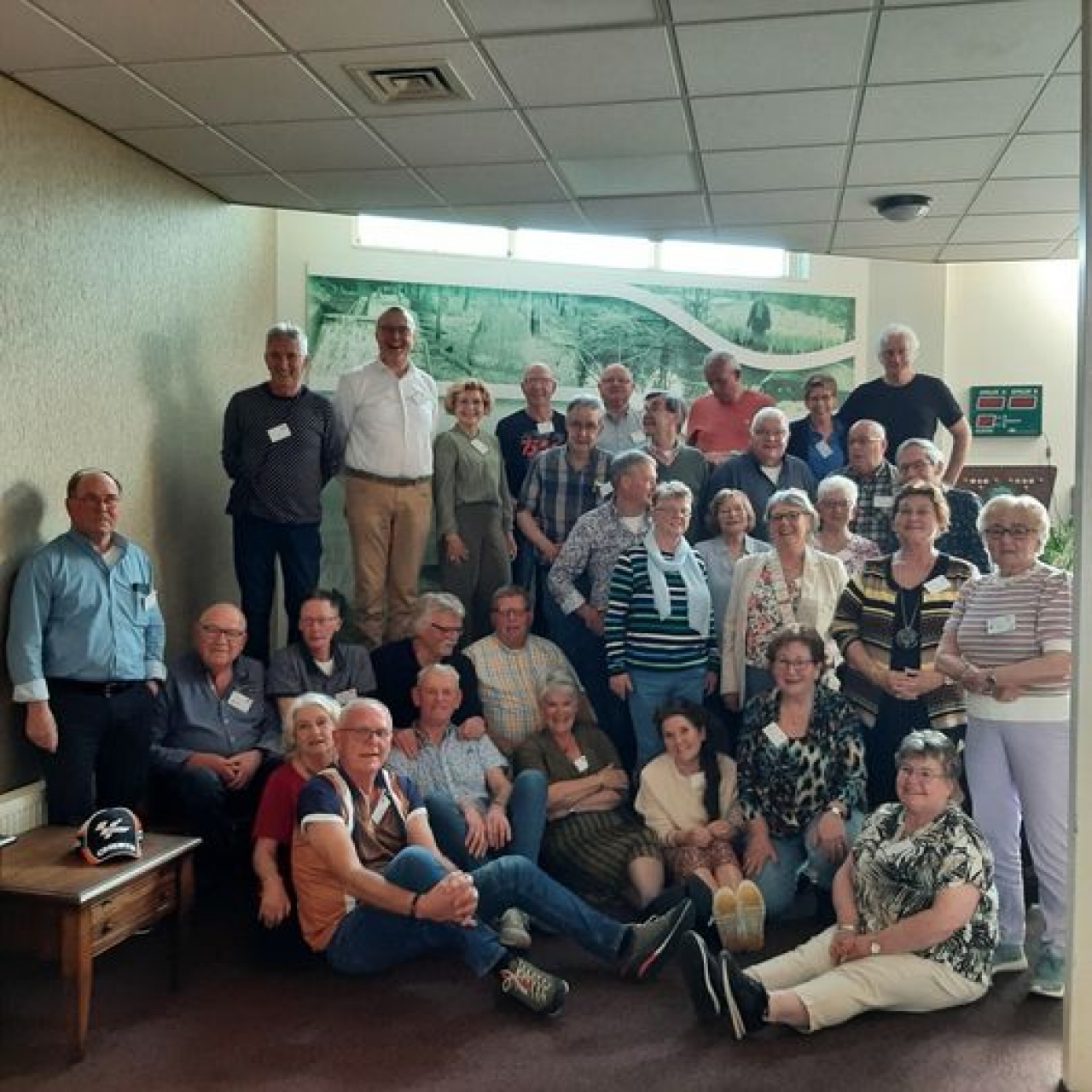 Reunie klas Dorpsschool werd dag met gouden randje » Regiobode