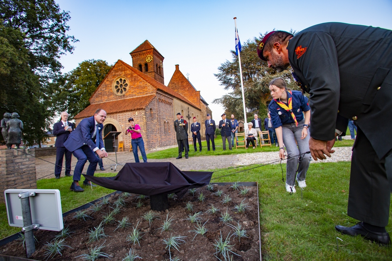 Monument voor veteranen in Angerlo