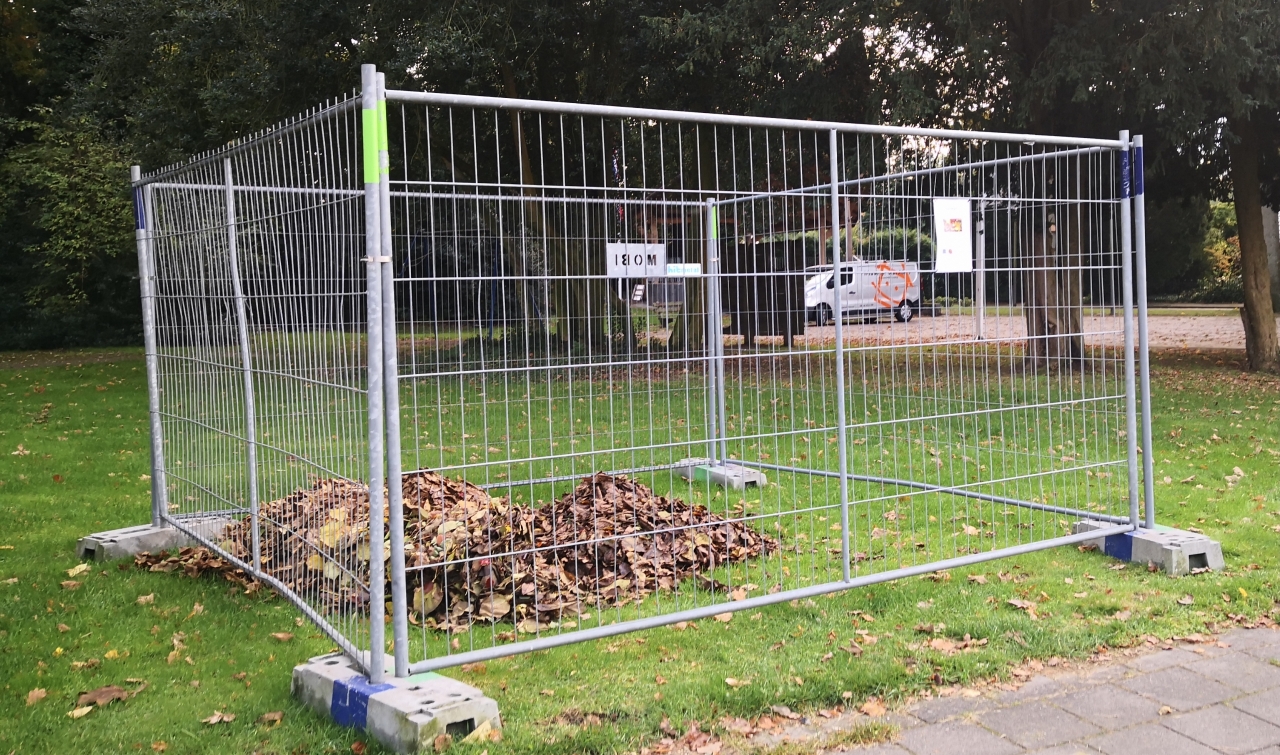 Blad verzamelen in Ellecom