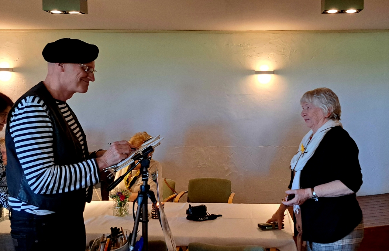 Jubileumfeest bij de Zonnebloem Loenen