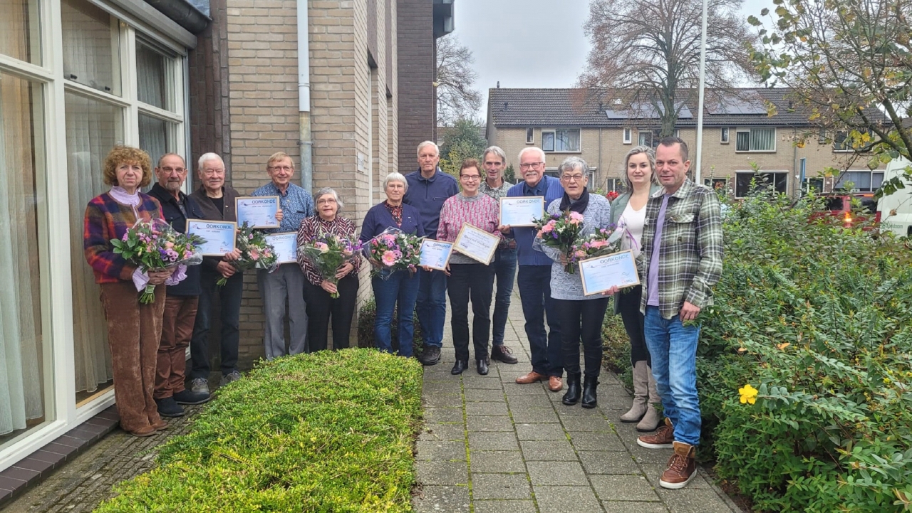 355 jaar lidmaatschap bij muziekvereniging OLTO Loenen