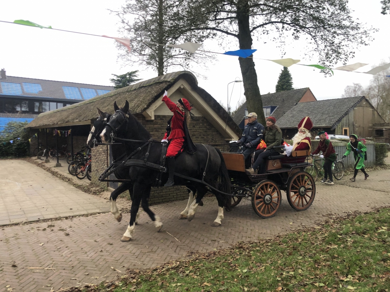 Sinterklaas bezoekt De Rietgors