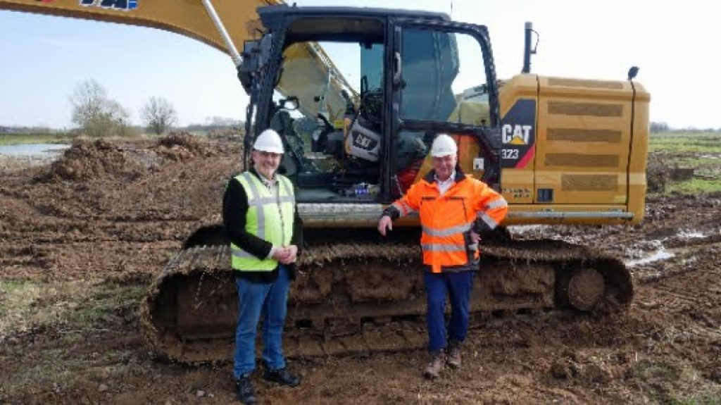 Nieuw natuurgebied bij Drempt: slibdepot wordt moerasnatuur met wandelrondje