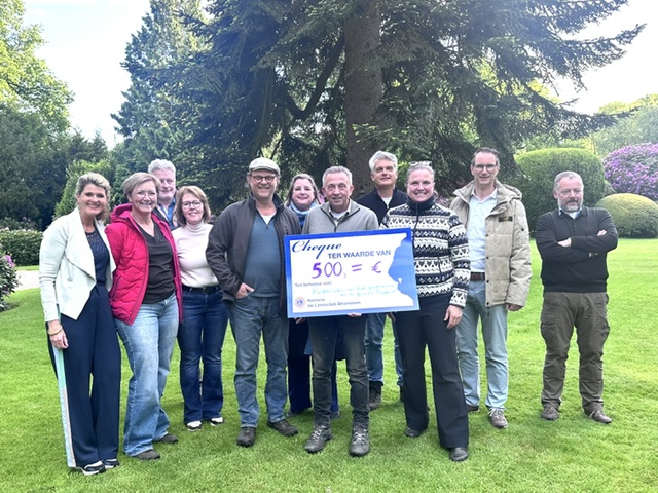 Lions Club draagt bij aan renovatie grafmonument familie Bogaardt