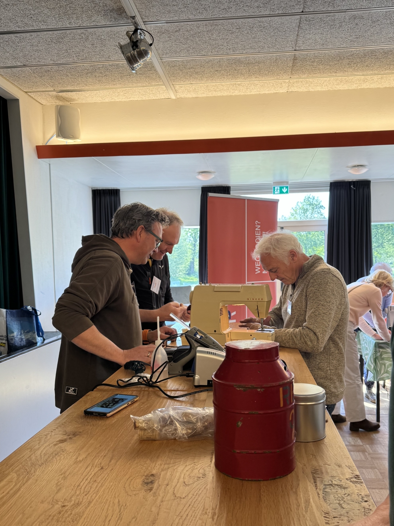 Repair Café Empe-Tonde viert eerste verjaardag