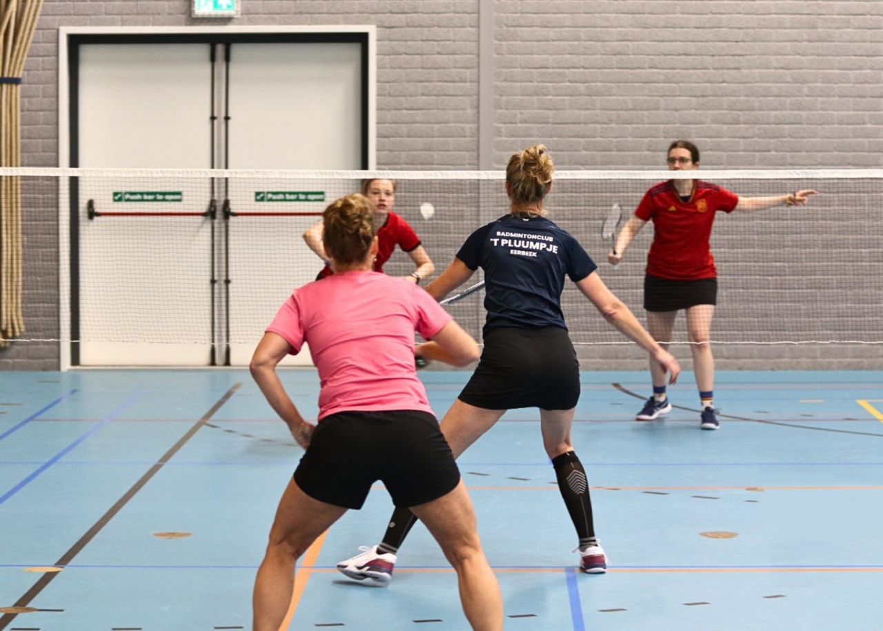 Fanatisme op EBK Badminton Open