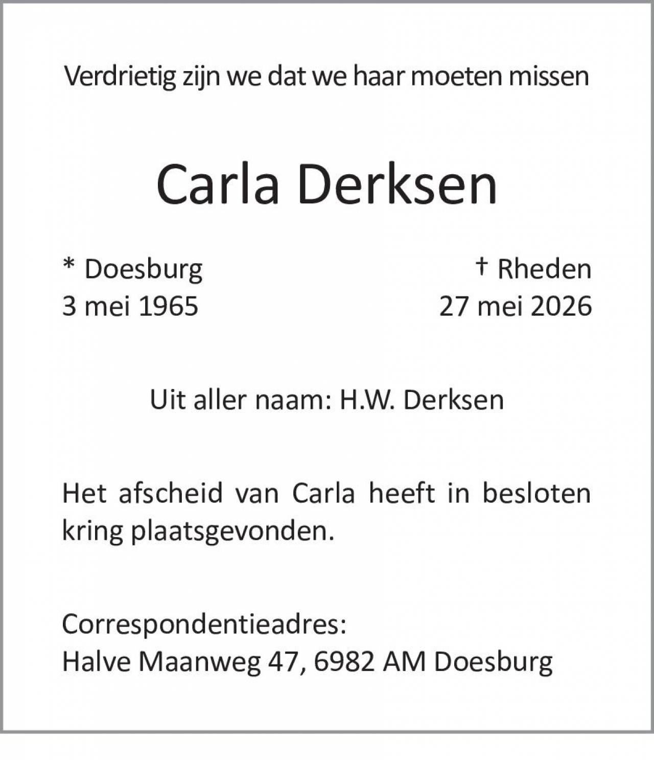 Carla Derksen