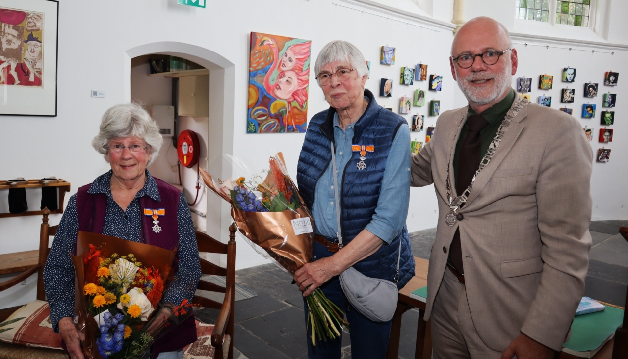 Twee koninklijke onderscheidingen op Monumentendag
