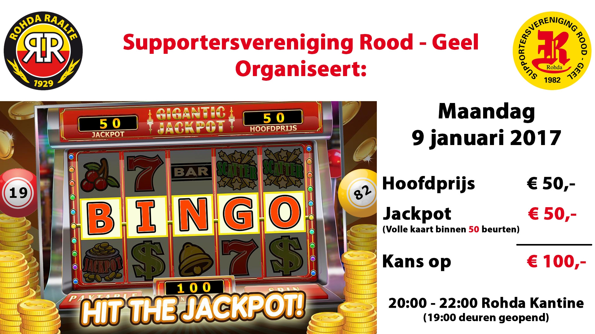 Bingo In Kantine Rohda Raalte Salland Centraal