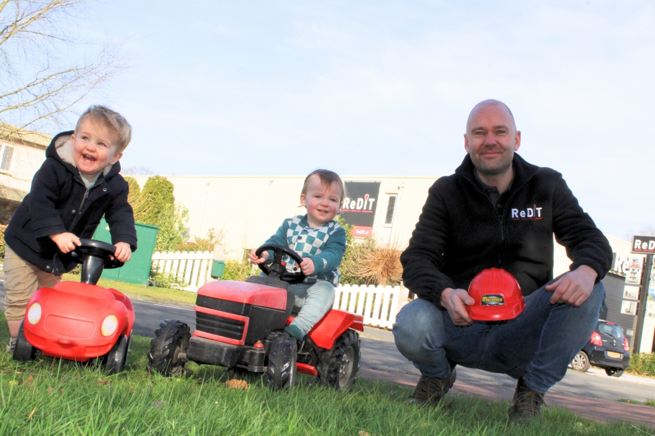 Opening kinderdagverblijf ReDIT 1 april grap ter promotie open dag