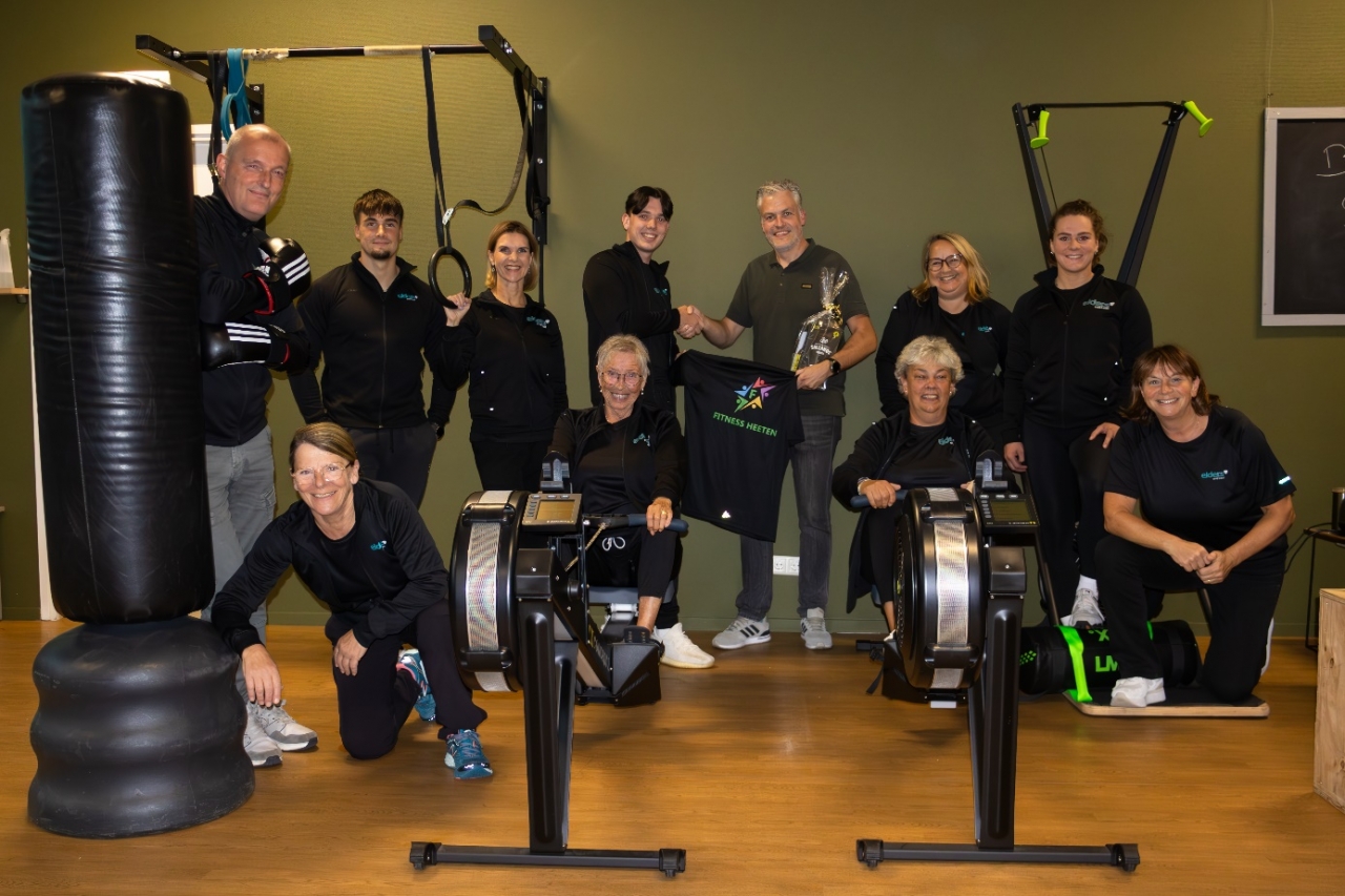 Elders Metaal sponsort Fitness Heeten