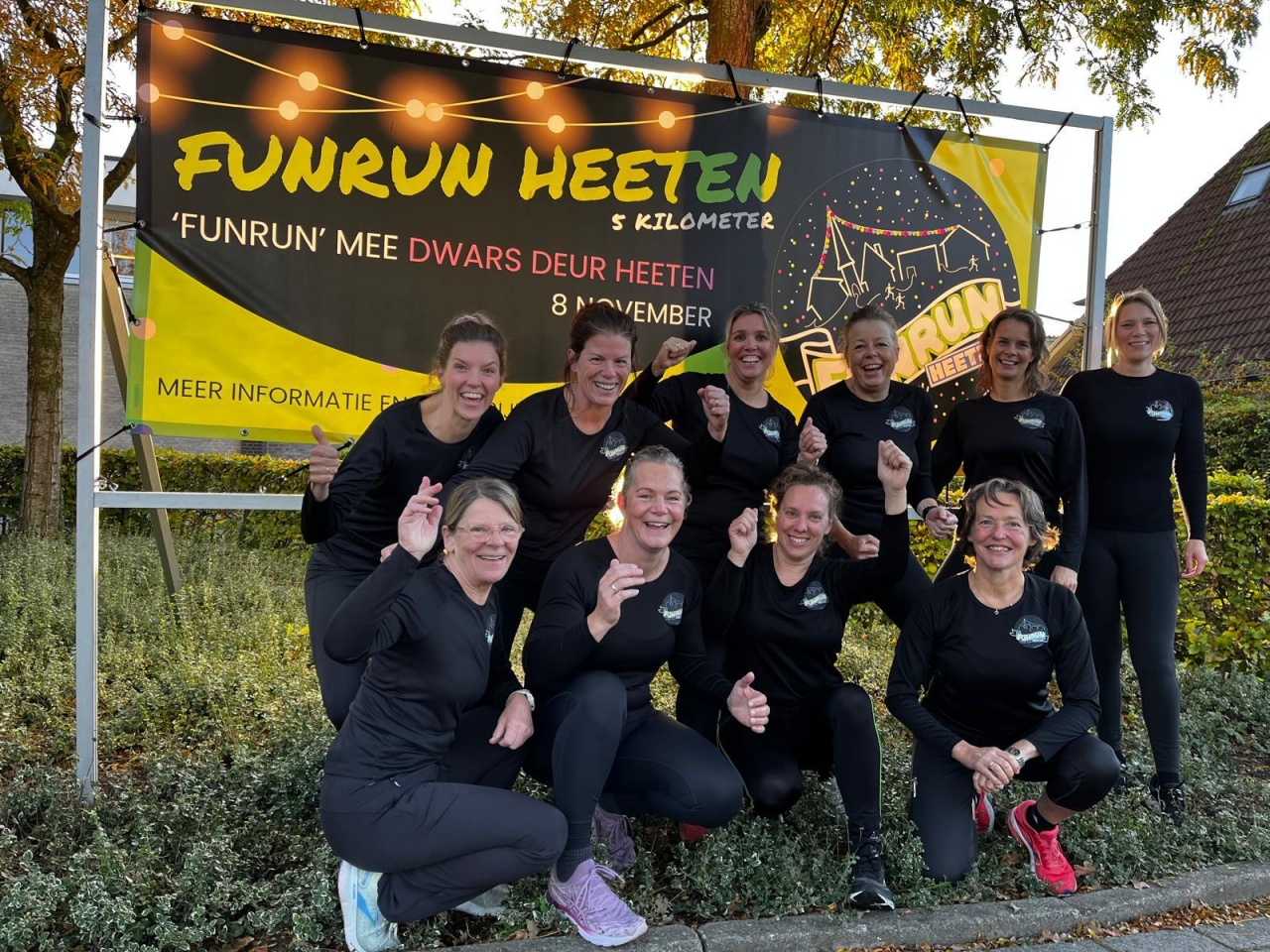 Eerste editie van Funrun dwars door Heetense hotspots