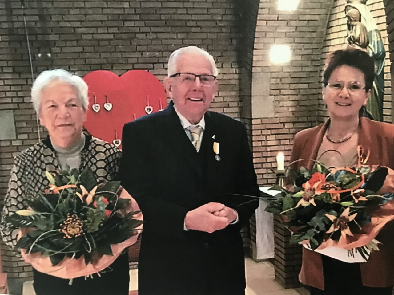 Kerkkoorleden Mariënheem in het zonnetje gezet