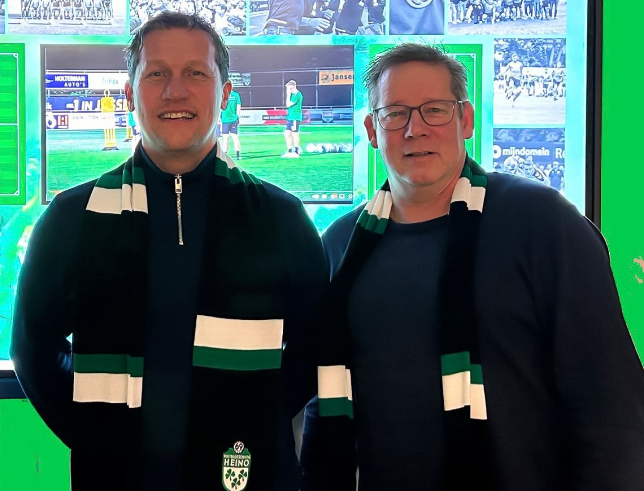 Jacob Grooten ook volgend seizoen hoofdtrainer van VV Heino