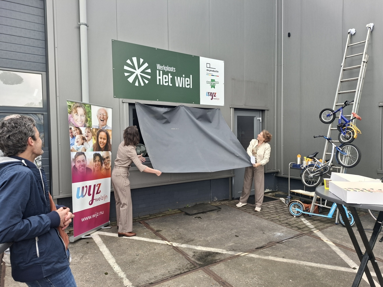 Nieuwe werkplaats Het Wiel officieel geopend