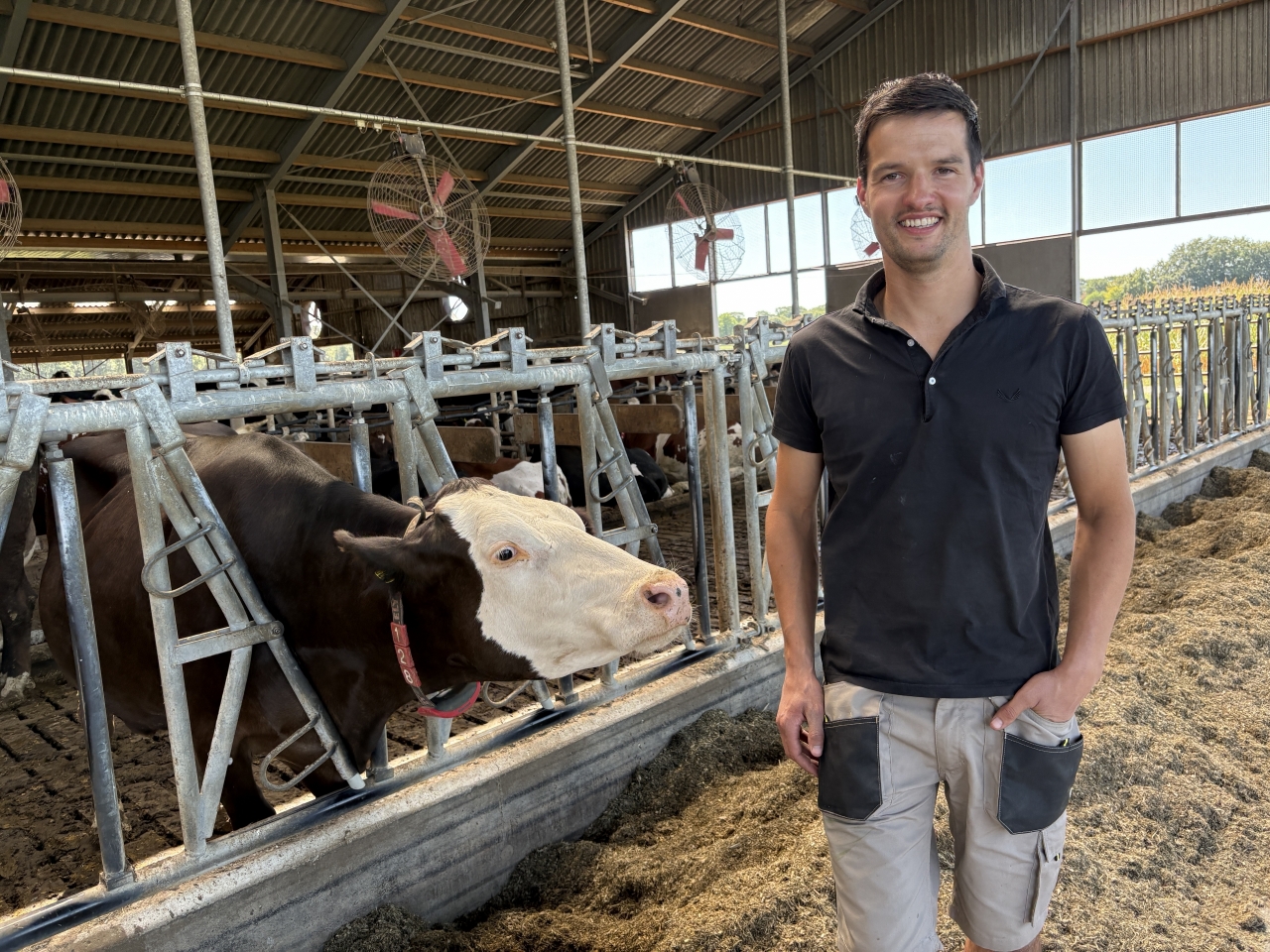 Veehouder Beltman op Agro & Food symposium Stöppelhaene