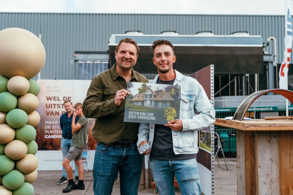 Rietdekkersbedrijf Ogink tweede bij landelijke verkiezing
