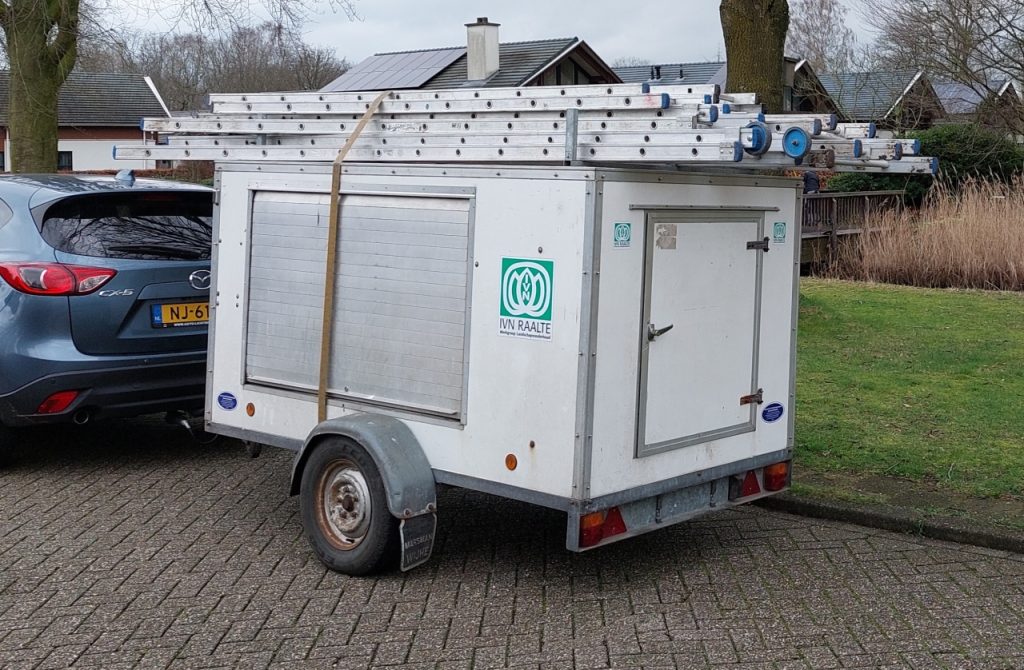 IVN Raalte zwaar getroffen door diefstal kar