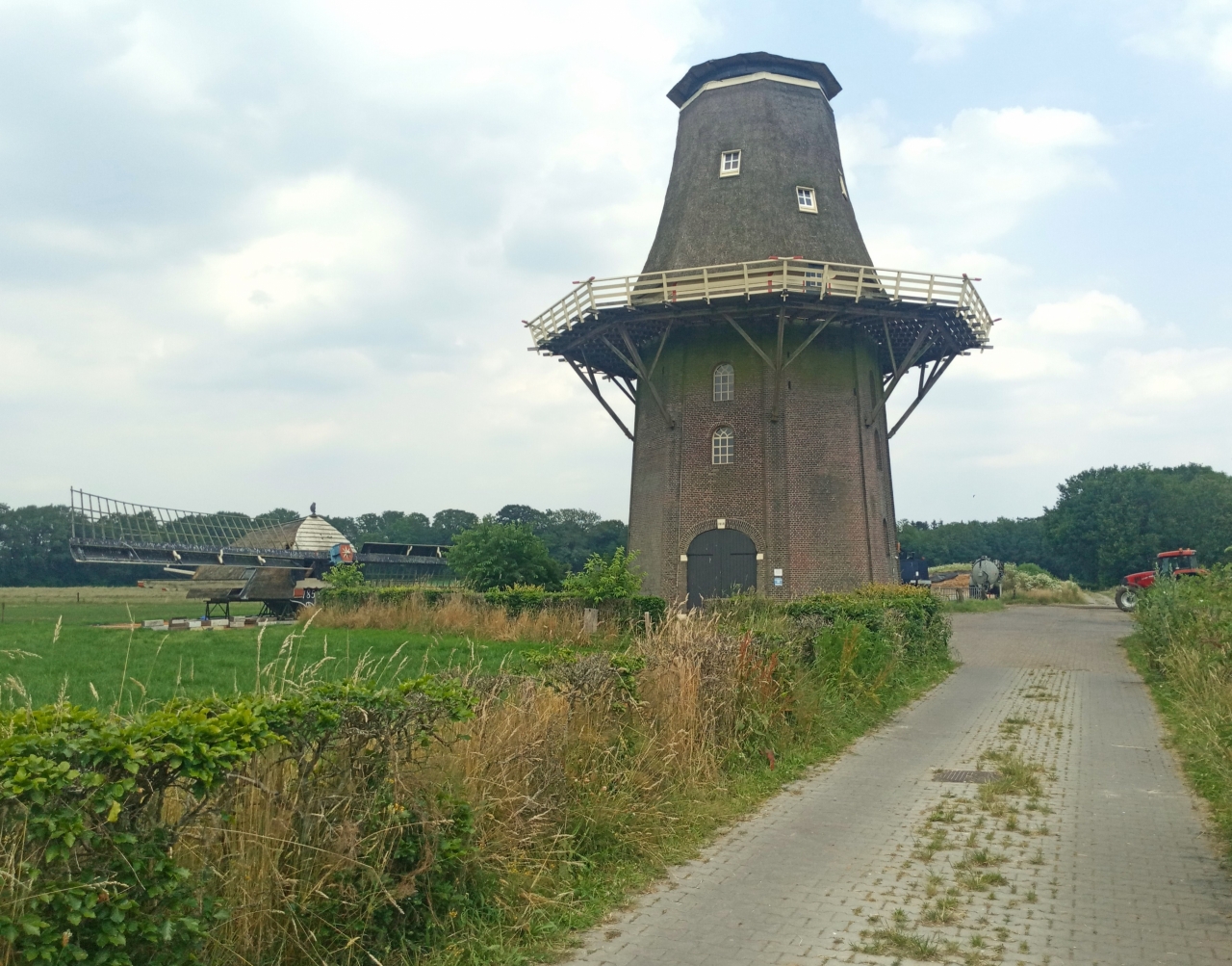 Vilsterse Molen is onthoofd