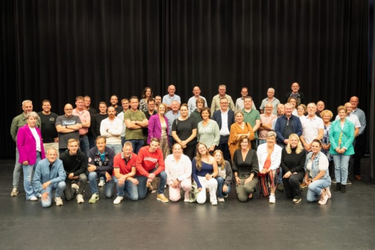 Jaap Beekman (alias Maurits) na tachtig jaar terug in Stegeren