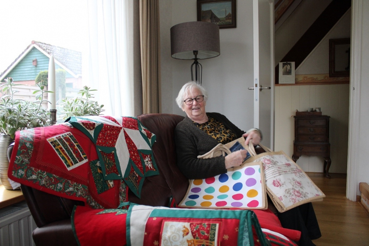 Verkoop handgemaakte kerstkleden