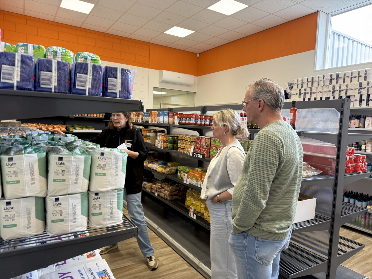 Open huis van de Voedselbank succesvol verlopen