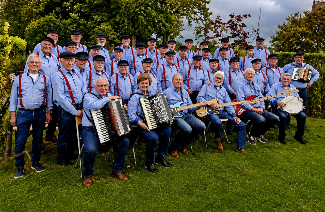 De Stuwzangers vieren 25-jarig bestaan met jubileumconcert